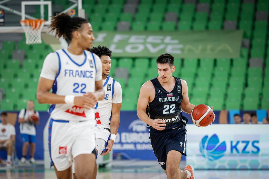 eurobasket u20 slovenija-francija | Avtor: Saša Despot