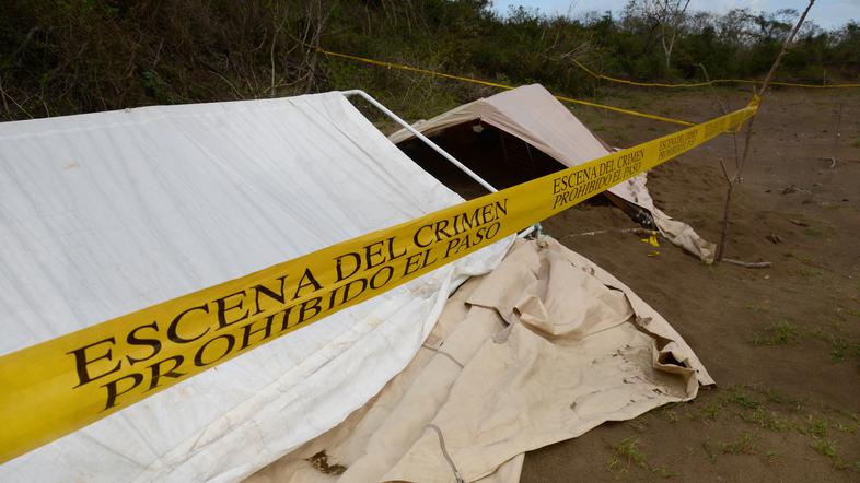 množično grobišče Mehika karteli