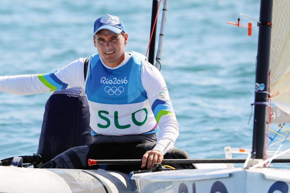 Vasilij Žbogar jadranje finn Rio 2016 | Avtor: Stanko Gruden/STA