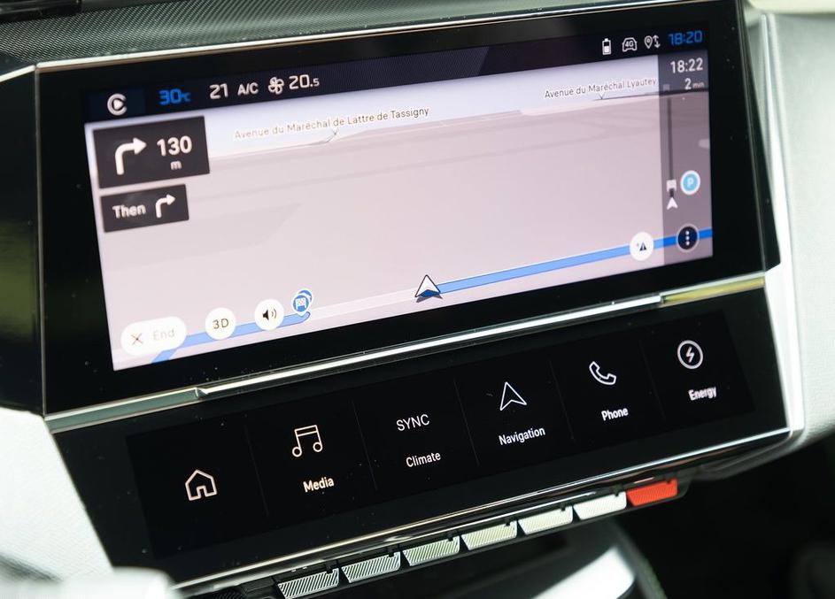 Peugeot infotainment