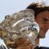 OP Avstralije Melbourne 2010 Federer pokal 