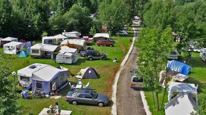 Kamp v Bohinju.