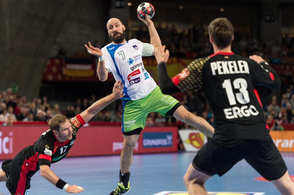 rokomet, EP, Slovenija, Nemčija, Vid Kavtičnik