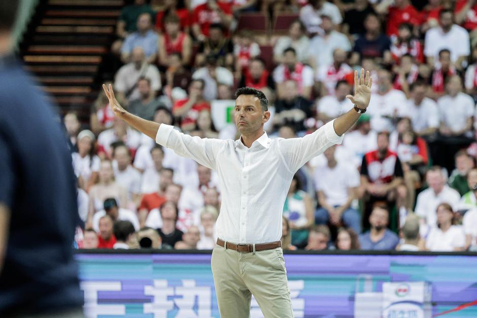 eurobasket 2025 Katovice slovenija poljska, igor miličić | Avtor: Saša Despot