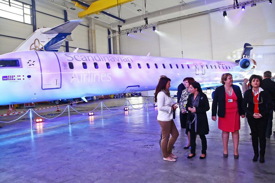 Adria Airways Tehnika | Avtor: Saša Despot