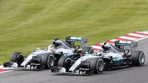 Lewis Hamilton, Nico Rosberg