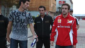 mark webber fernando alonso