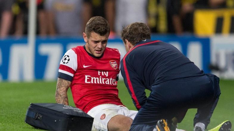 Jack Wilshere, poškodba