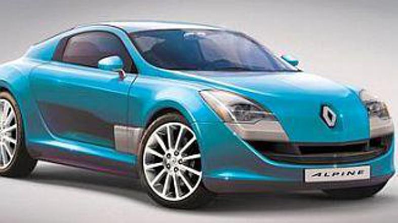 Takole naj bi izgledal novi renualt alpine.