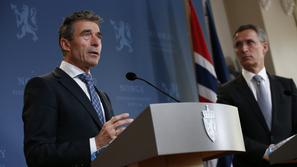 Anders Fogh Rasmussen Jens Stoltenberg Nato