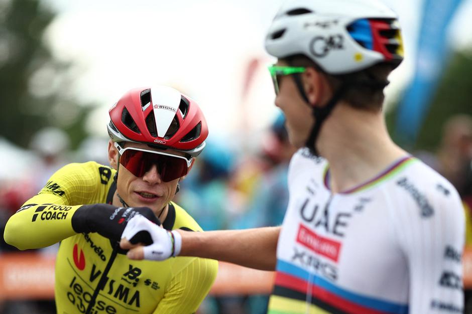 Tadej Pogačar in Jonas Vingegaard | Avtor: Profimedia