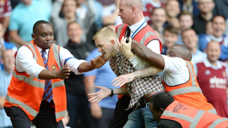 "Pitch invader" West Ham Tottenham