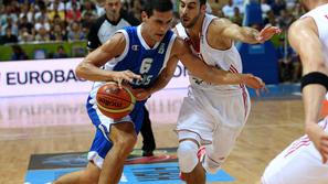 Grčija Turčija EuroBasket Koper Bonifika Zizis Batuk