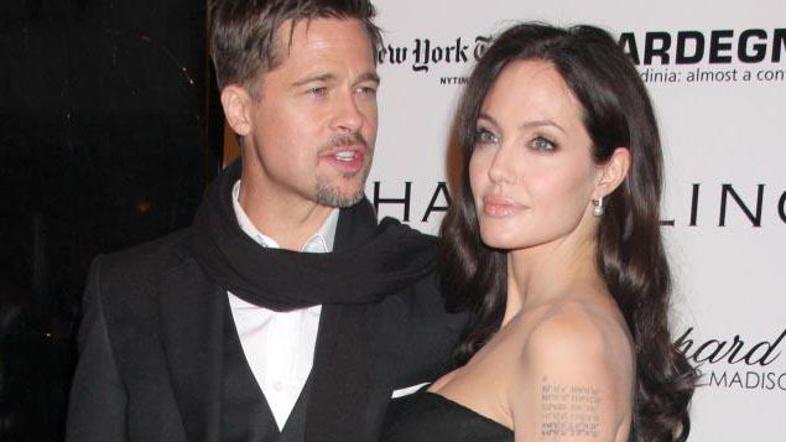 V zvezi Pitt-Jolie naj bi že dalj časa škripalo. (Foto: Flynet/JLP)