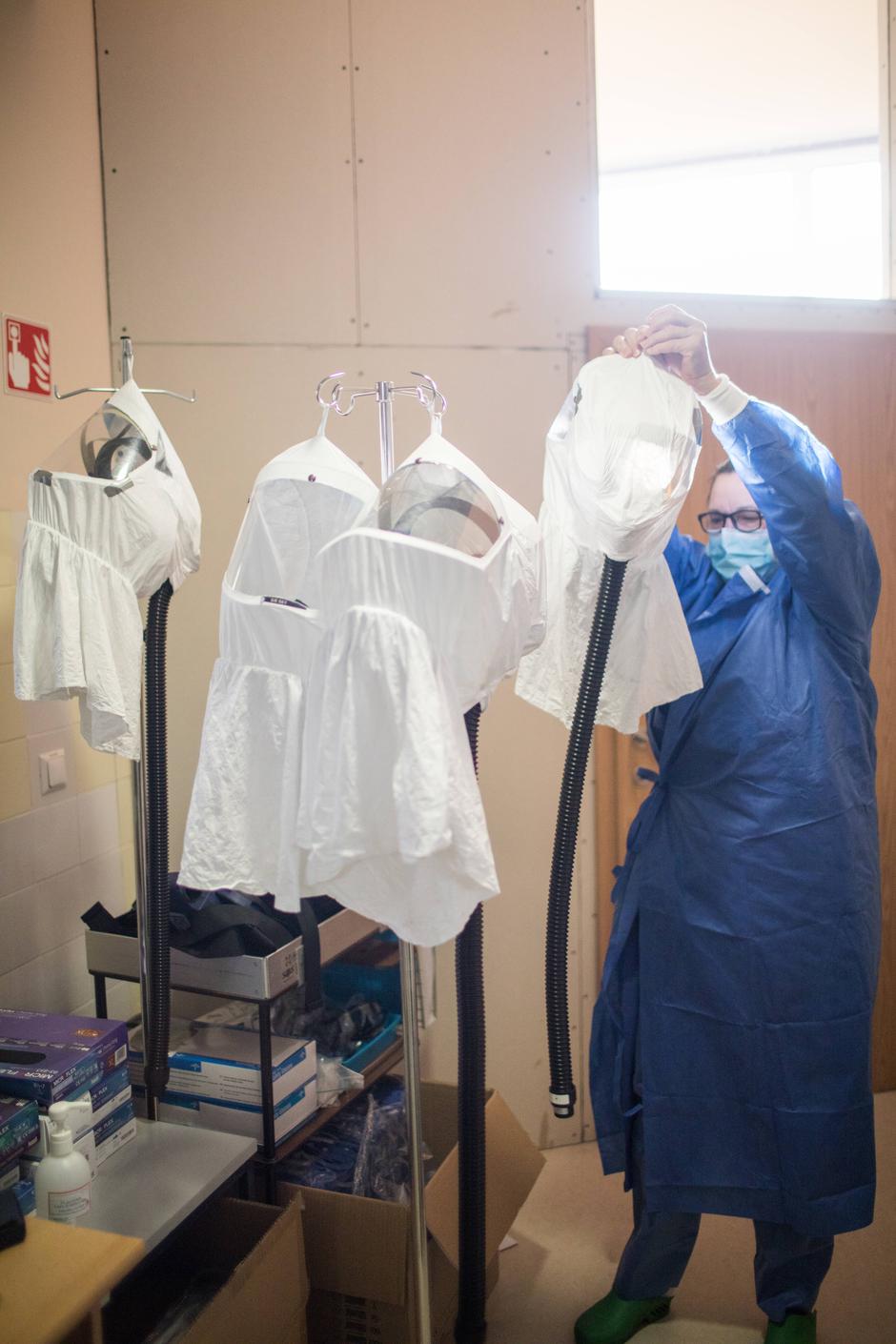 Covid-19, UKC Ljubljana | Avtor: Matej Povše za UKC LJ