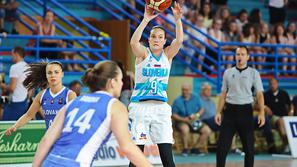 ženska košarka Slovenija - Slovaška