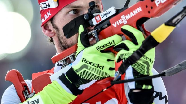 jakov fak nove mesto zmaga biatlon zasledovanje