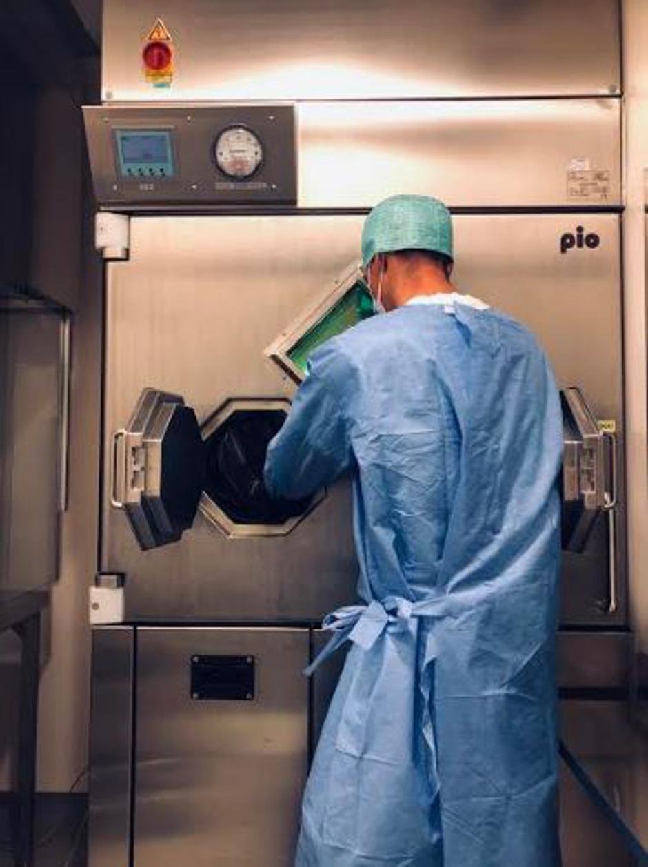 UKC Ljubljana: Izdelava radioaktivnega zdravila | Avtor: UKC LJ