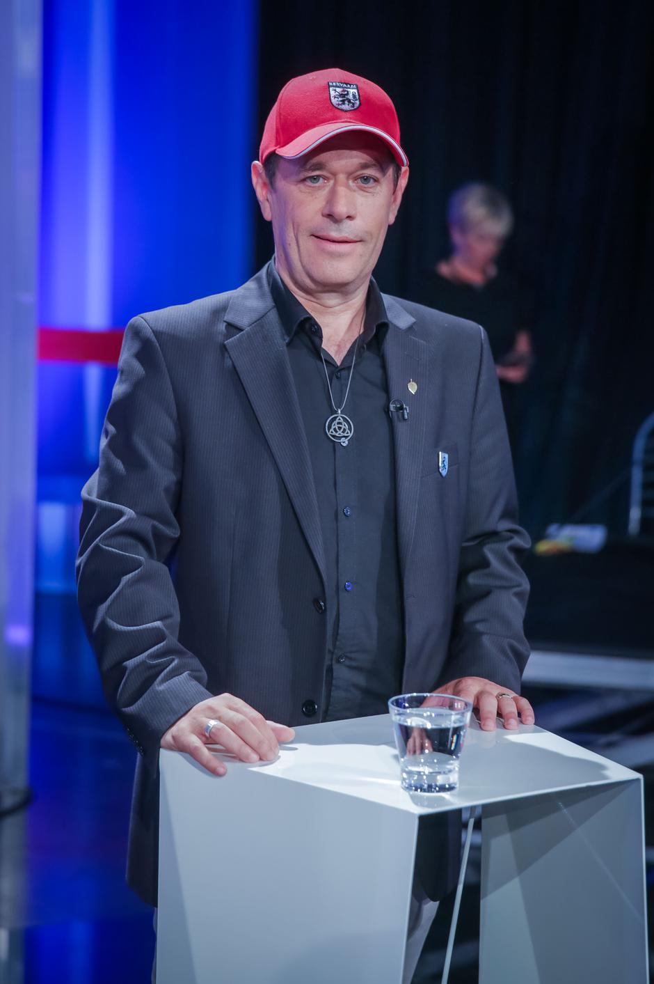 Andrej Šiško na soočenju predsednikov strank | Avtor: Saša Despot