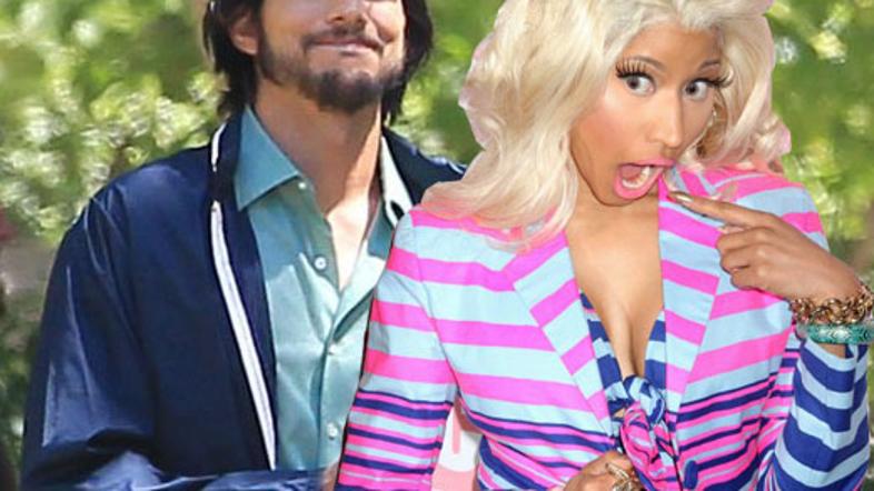 Ashton Kutcher Nicki Minaj