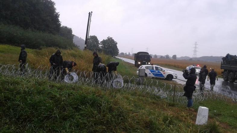 Ograja na madžarsko-slovenski meji