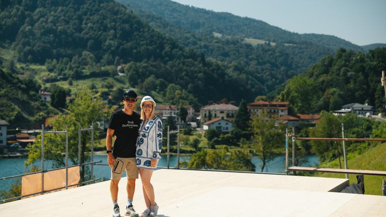 Luka Božič Taja hotel Most na Soči