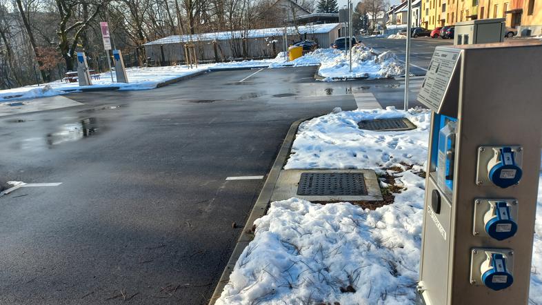 novo postajališče za avtodome v Kranju