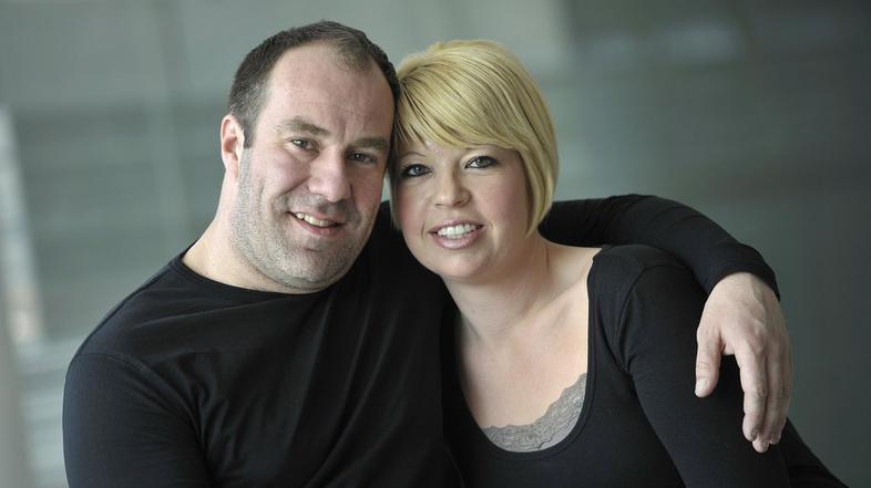 Sanja Marinič in Damir Žižek