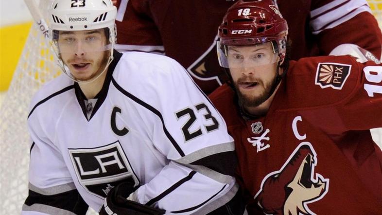 Brown Doan Phoenix Coyotes Los Angeles Kings NHL končnica konferenčni finale pet