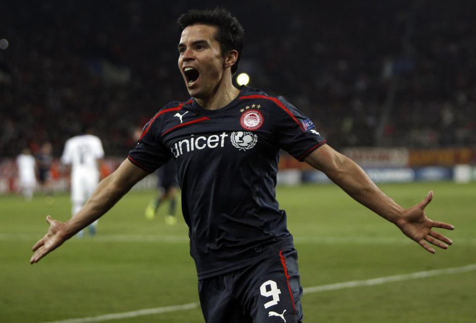 Saviola Olympiacos Anderlecht | Avtor: Reuters