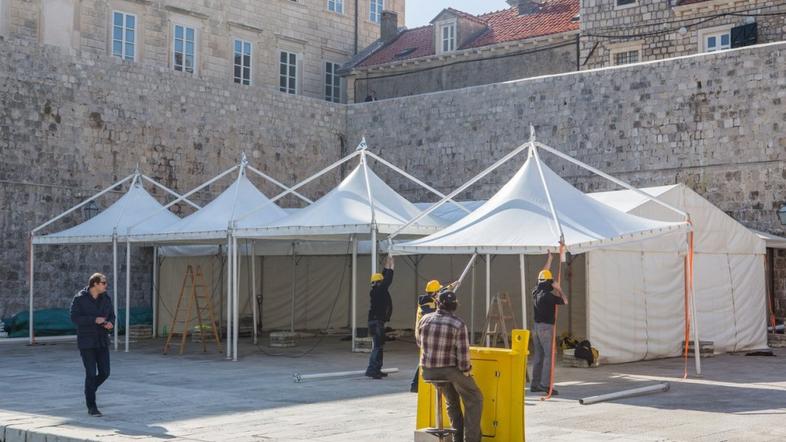 Dubrovnik snemanje Vojna zvezd