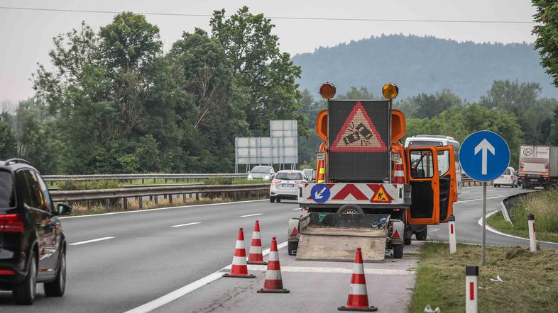 DARS avtocesta nesreča gneča
