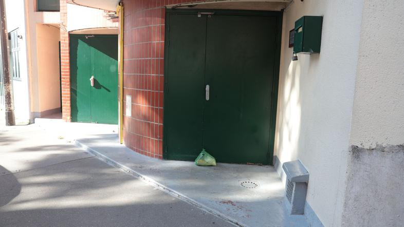 prašičja glava pred mošejo v Parizu