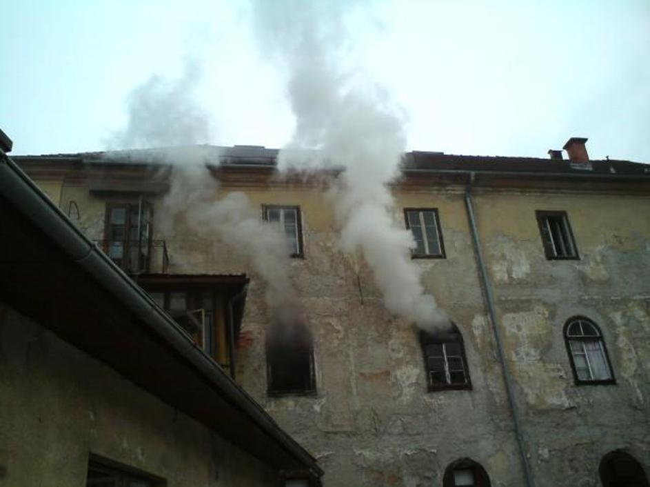 Vnela se je žimnica, požar pravočasno pogasili. (Foto: Žurnal24)