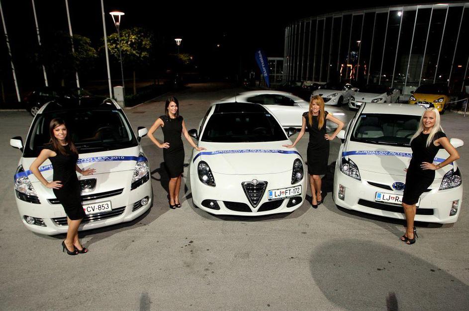 Peugeot 5008, Alfa romeo giulietta, toyota prius, Žurnalov avto leta