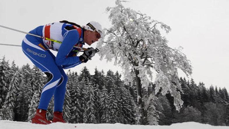 Petra Majdič je v tej sezoni dobila že štiri sprinte za svetovni pokal.