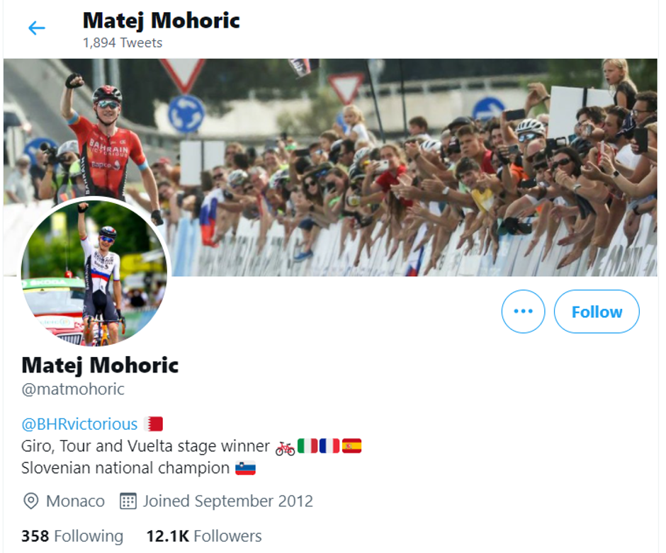 Matej Mohorič | Avtor: Reševalni pas/Twitter