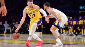 Luka Dončić in Stephen Curry