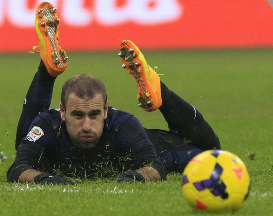 Rodrigo Palacio na tekmi med Interjem in Parmo