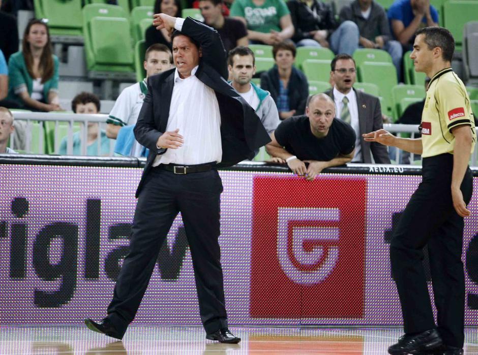 olimpija krka finale filipovski sodnik zupančič | Avtor: Saša Despot