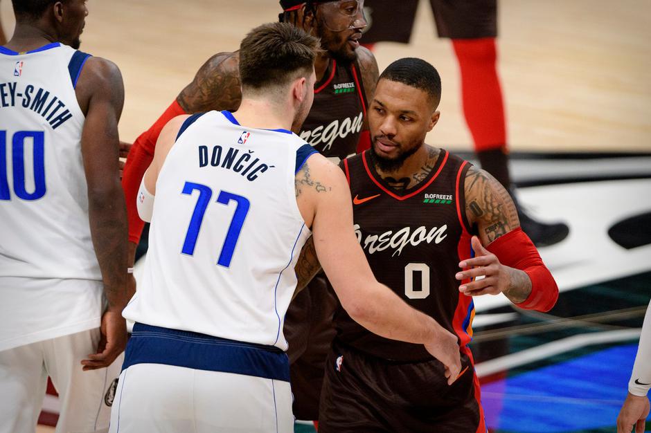 Luka Dončić, Damian Lillard | Avtor: Profimedia