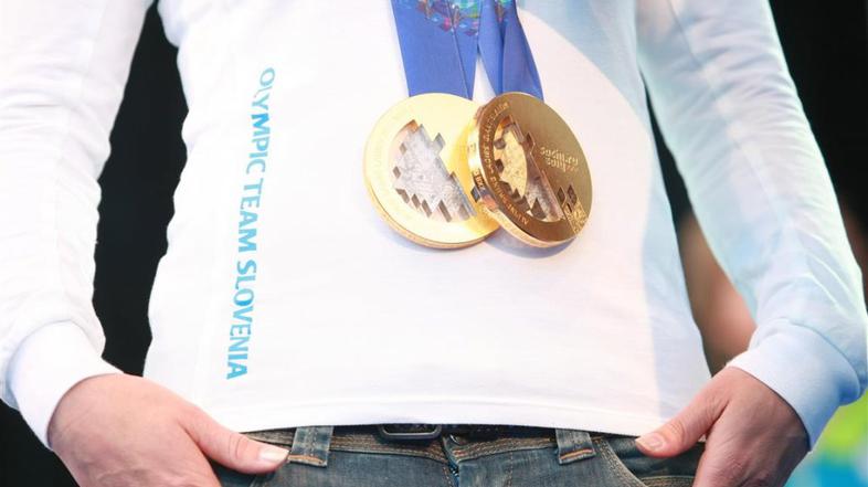 Maze sprejem olimpijci olimpijske igre Soči Mercator Center