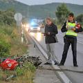 Okoli četrte ure zjutraj je na cesti od Šibenika proti Vodicam, v bližini bencin