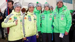 slovenska ženska skakalna reprezentanca Ljubno