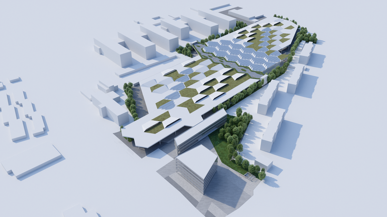 Izbrana variantna rešitev ureditve LPP