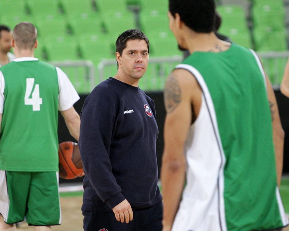 Olimpija Siena trening Stožice Filipovski Green