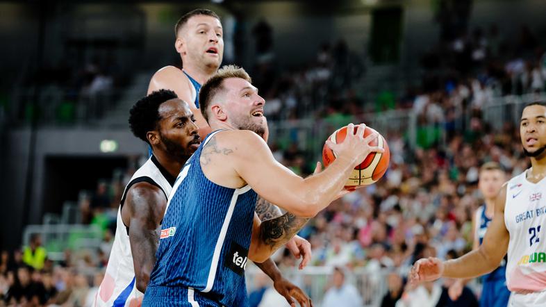 košarka Slovenija - Velika Britanija
