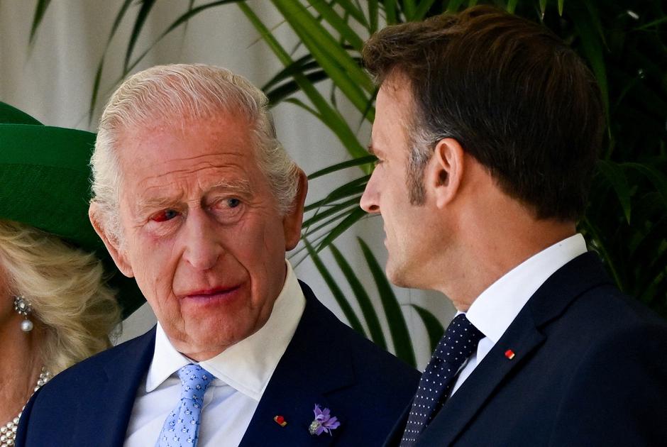 Karel III. Emmanuel Macron | Avtor: Profimedia