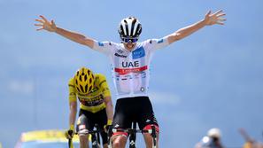 Tadej Pogačar; zmaga na Peyragudesu