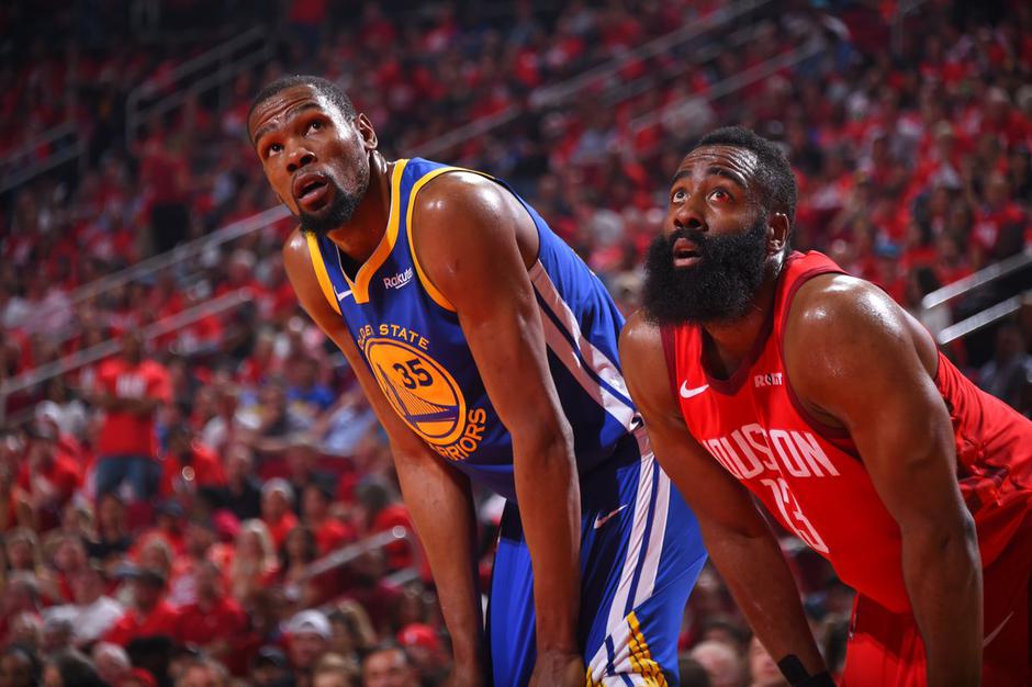 Kevin Durant James Harden | Avtor: Reševalni pas/Twitter